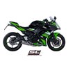 SC-Project Exhaust System 2-1 SC1-R GT | Silver | Kawasaki 650 Ninja