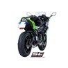 SC-Project Uitlaatsysteem 2-1 SC1-R GT | Zilver | Kawasaki 650 Ninja