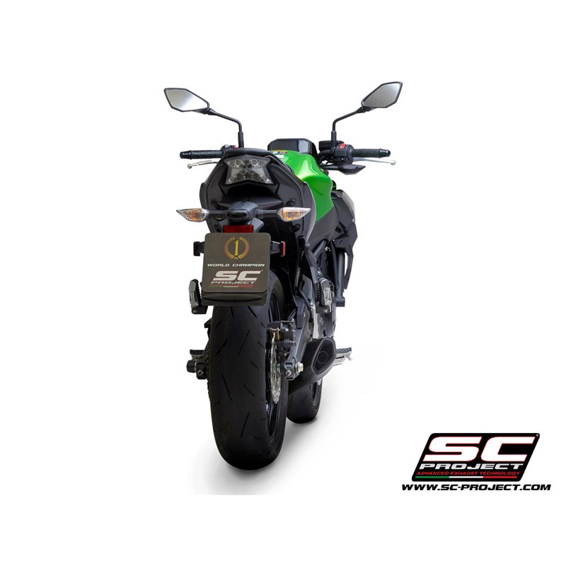 SC-Project Exhaust System 2-1 SC1-R GT | Black | Kawasaki Z650