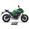 SC-Project Uitlaatsysteem 2-1 SC1-R GT | Zilver | Kawasaki Z650