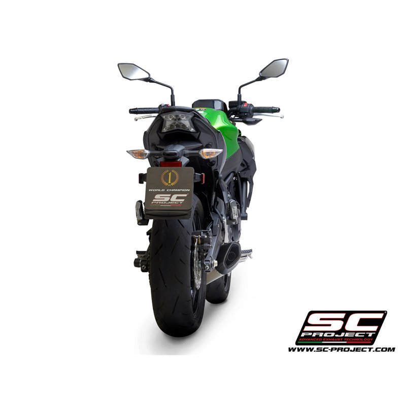 SC-Project Uitlaatsysteem 2-1 SC1-R GT | Zilver | Kawasaki Z650