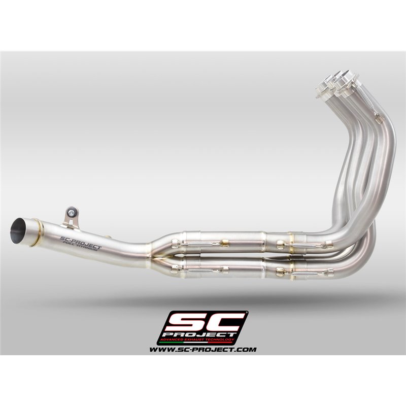 SC-Project Exhaust Pipes 4-2-1 | Silver | Kawasaki Z900