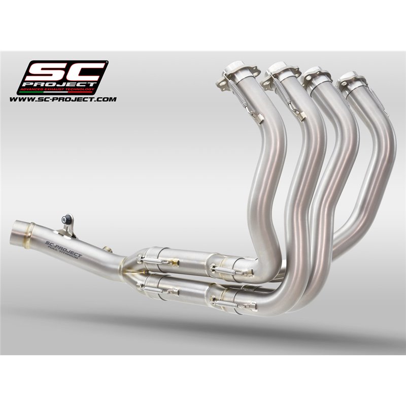 SC-Project Uitlaatbochten 4-2-1 | Zilver | Kawasaki Z900