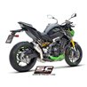 SC-Project Exhaust CR-T Mesh + Heat Shield | Silver | Kawasaki Z900