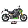 SC-Project Exhaust CR-T Mesh + Heat Shield | Silver | Kawasaki Z900