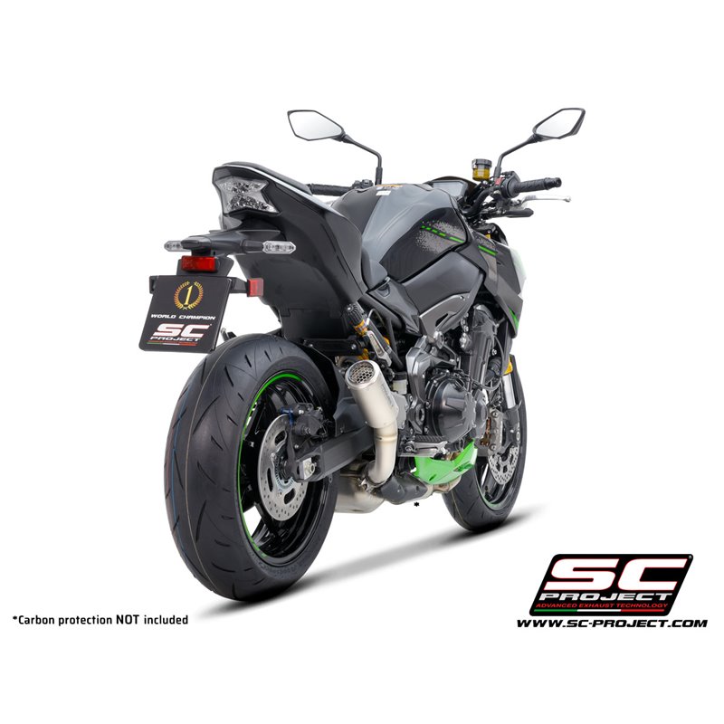 SC-Project Exhaust CR-T | Silver | Kawasaki Z900