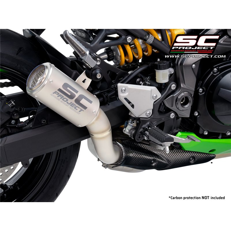 SC-Project Exhaust CR-T | Silver | Kawasaki Z900