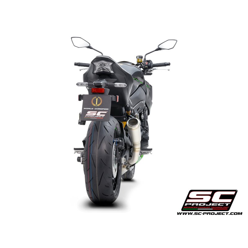 SC-Project Uitlaat S1-GP | Zilver | Kawasaki Z900