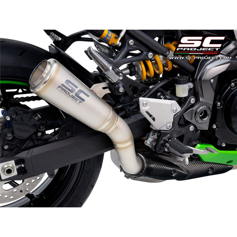 SC-Project Exhaust S1-GP | Silver | Kawasaki Z900