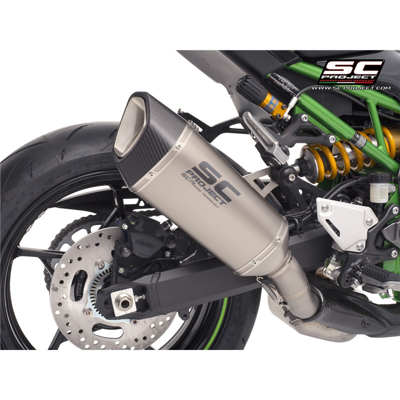 SC-Project Uitlaat SC1-R | Zilver | Kawasaki Z900