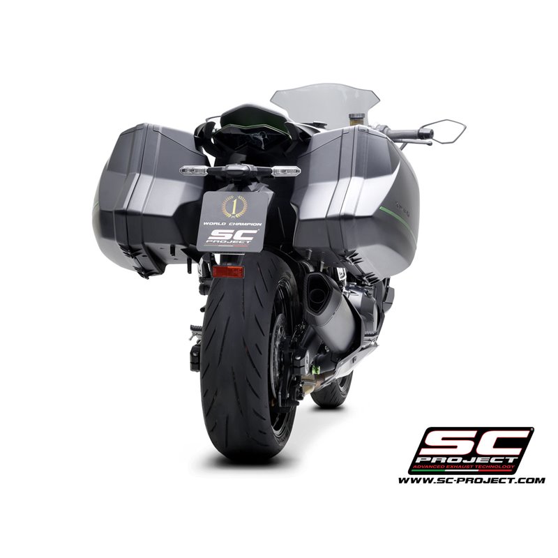 SC-Project Exhaust SC1-R | Black | Kawasaki Ninja 1000 SX