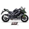 SC-Project Exhaust SC1-R | Silver | Kawasaki Ninja 1000 SX