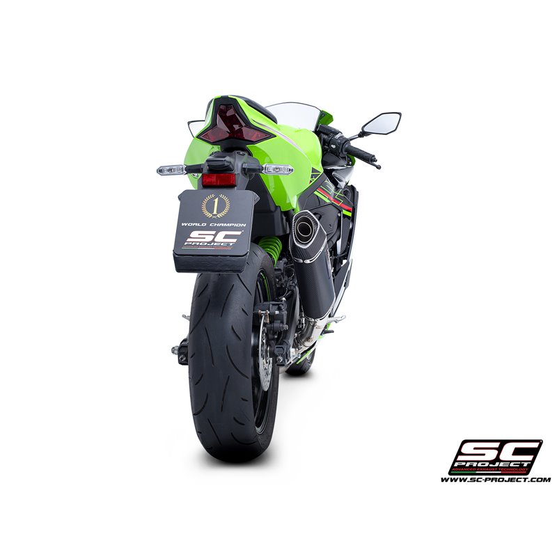 SC-Project Exhaust SC1-S | Carbon | Kawasaki ZX-4R/ZX-4RR Ninja