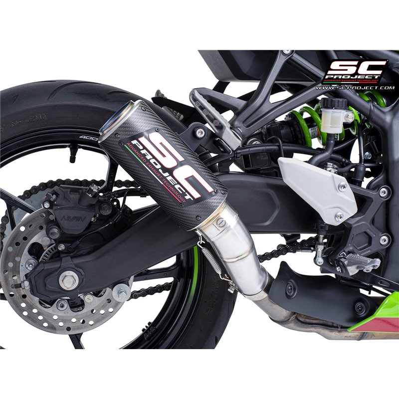 SC-Project Exhaust CR-T | Carbon | Kawasaki ZX-4R/ZX-4RR Ninja