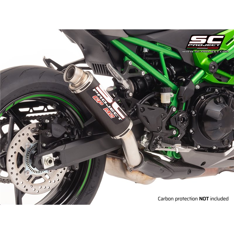 SC-Project Exhaust GP-M2 | Carbon | Kawasaki Z900