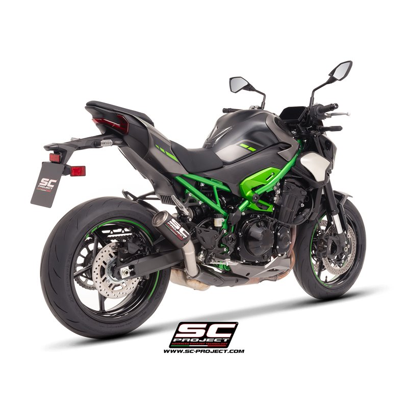 SC-Project Exhaust CR-T Mesh | Carbon | Kawasaki Z900