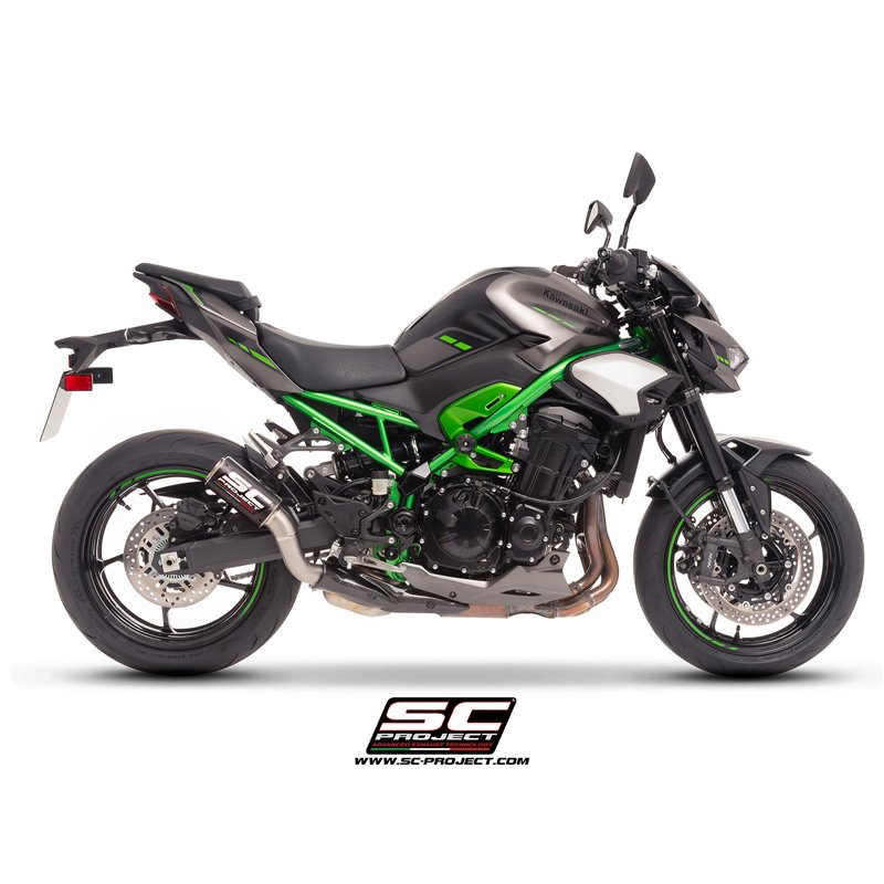 SC-Project Exhaust CR-T Mesh | Carbon | Kawasaki Z900