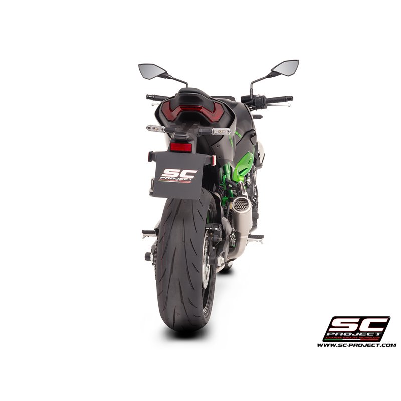 SC-Project Exhaust CR-T Mesh | Silver | Kawasaki Z900