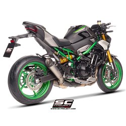 SC-Project Exhaust S1 | Silver | Kawasaki Z900