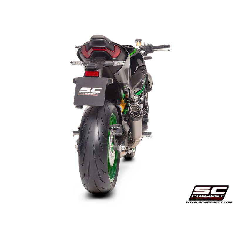 SC-Project Exhaust S1 | Silver | Kawasaki Z900