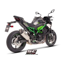 SC-Project Exhaust SC1-R | Silver | Kawasaki Z900