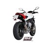SC-Project Uitlaat Conical | Zilver | MV Agusta 675 Brutale