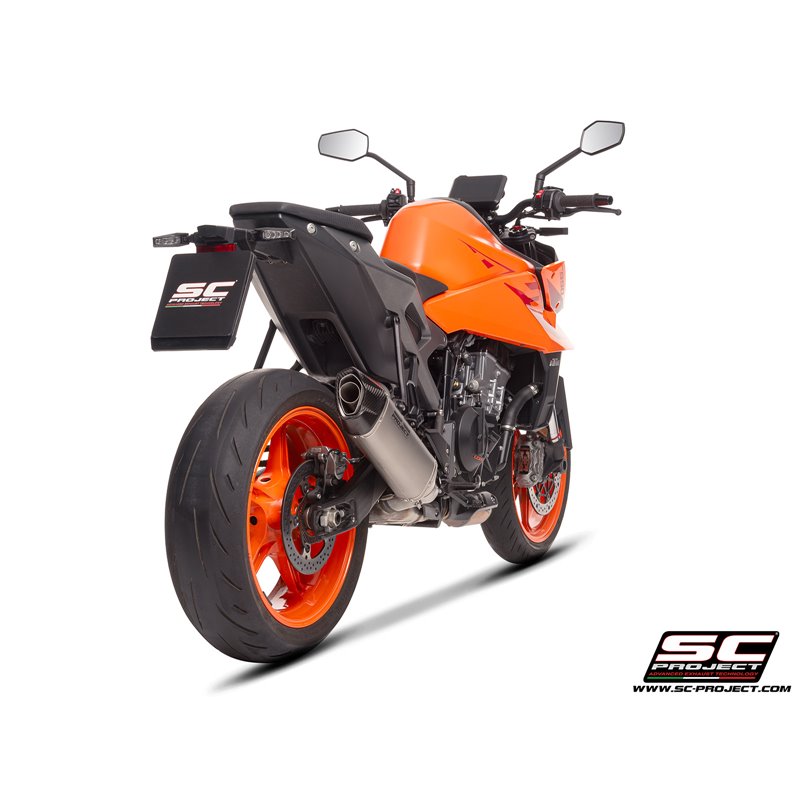 SC-Project Exhaust SC1-X | Silver | KTM 990 Duke