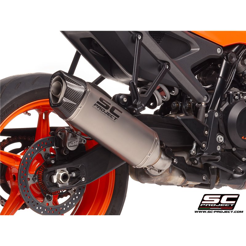SC-Project Exhaust SC1-X | Silver | KTM 990 Duke