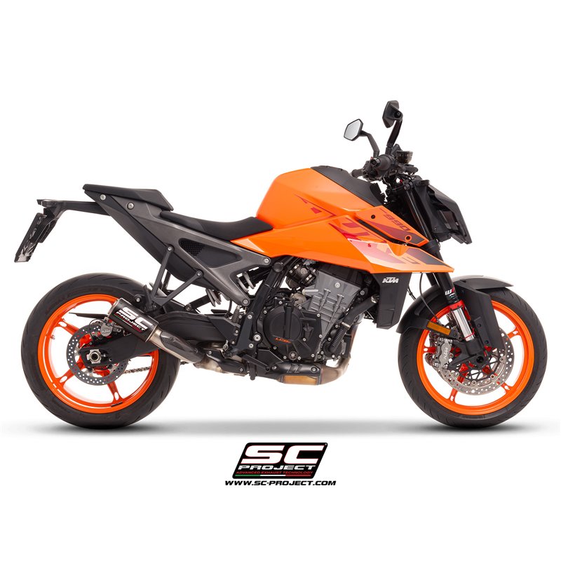SC-Project Uitlaat CR-T Mesh | Carbon | KTM 990 Duke