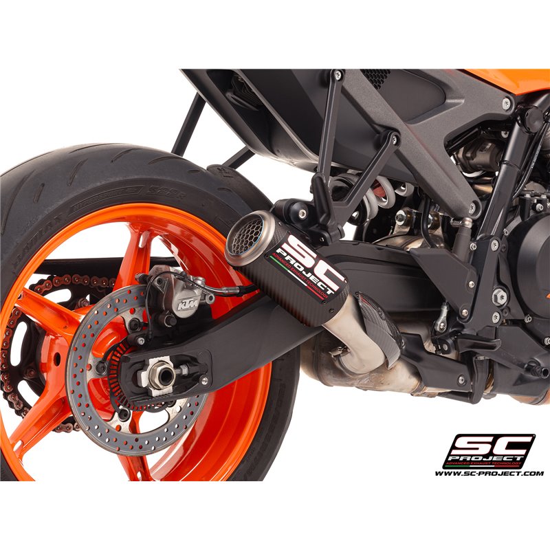 SC-Project Exhaust CR-T Mesh | Carbon | KTM 990 Duke