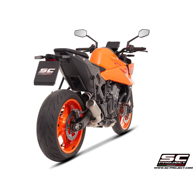 SC-Project Exhaust CR-T Mesh | Silver | KTM 990 Duke