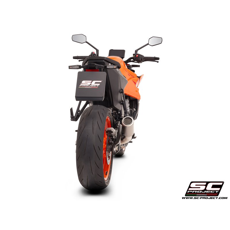 SC-Project Exhaust CR-T Mesh | Silver | KTM 990 Duke