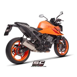 SC-Project Uitlaat SC1-R | Zilver | KTM 990 Duke