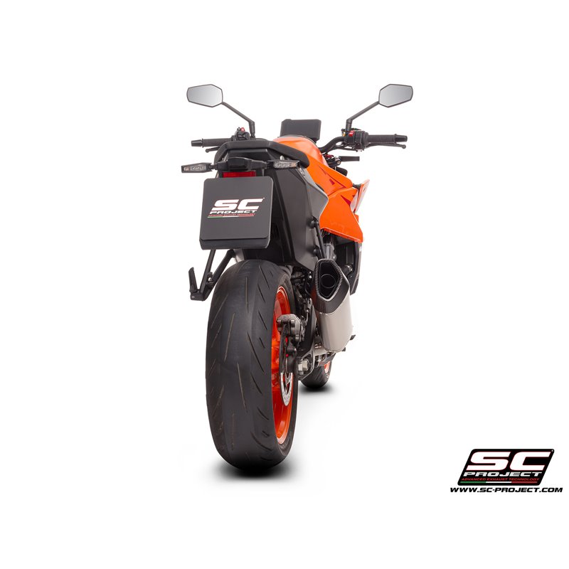 SC-Project Uitlaat SC1-R | Zilver | KTM 990 Duke