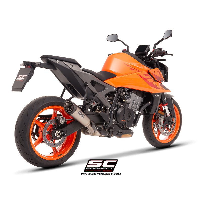 SC-Project Exhaust S1 | Silver | KTM 990 Duke