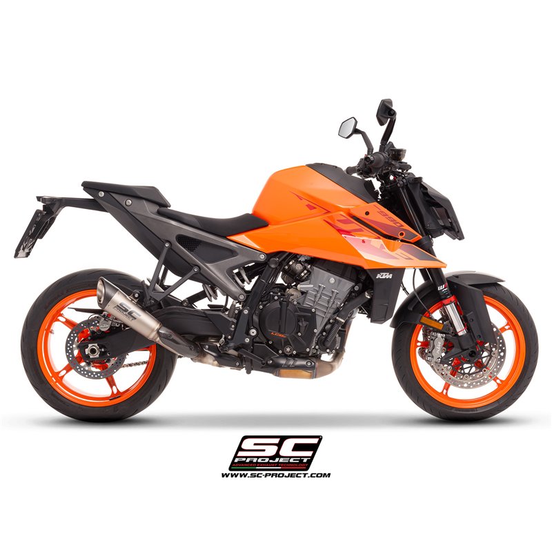 SC-Project Exhaust S1 | Silver | KTM 990 Duke