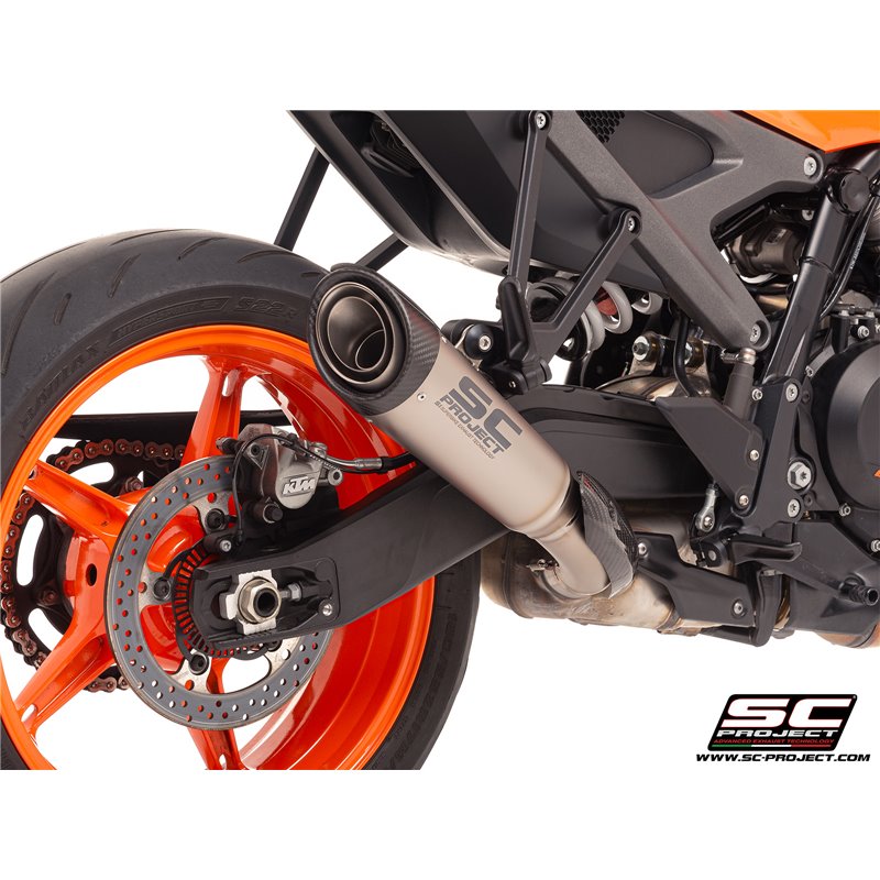 SC-Project Exhaust S1 | Silver | KTM 990 Duke