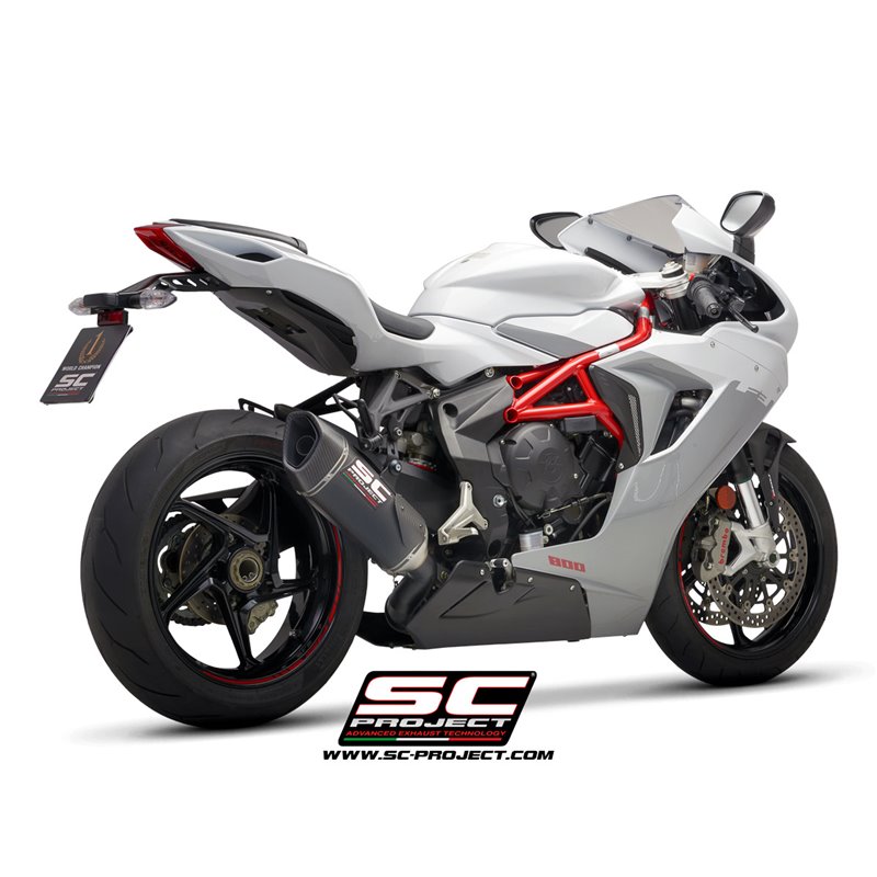SC-Project Exhaust SC1-R | Carbon | MV Agusta 800 F3
