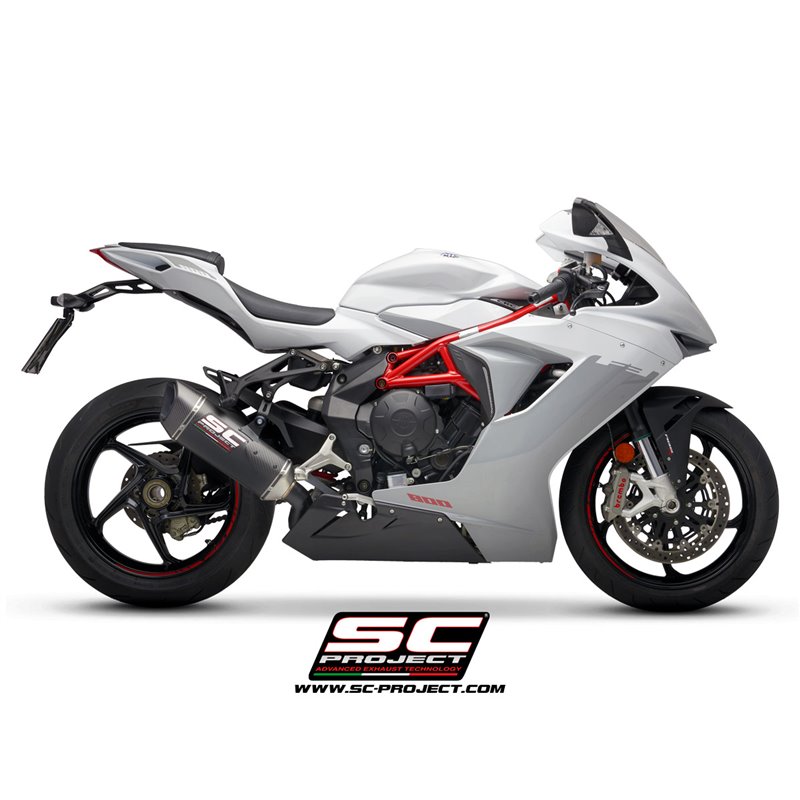 SC-Project Exhaust SC1-R | Carbon | MV Agusta 800 F3