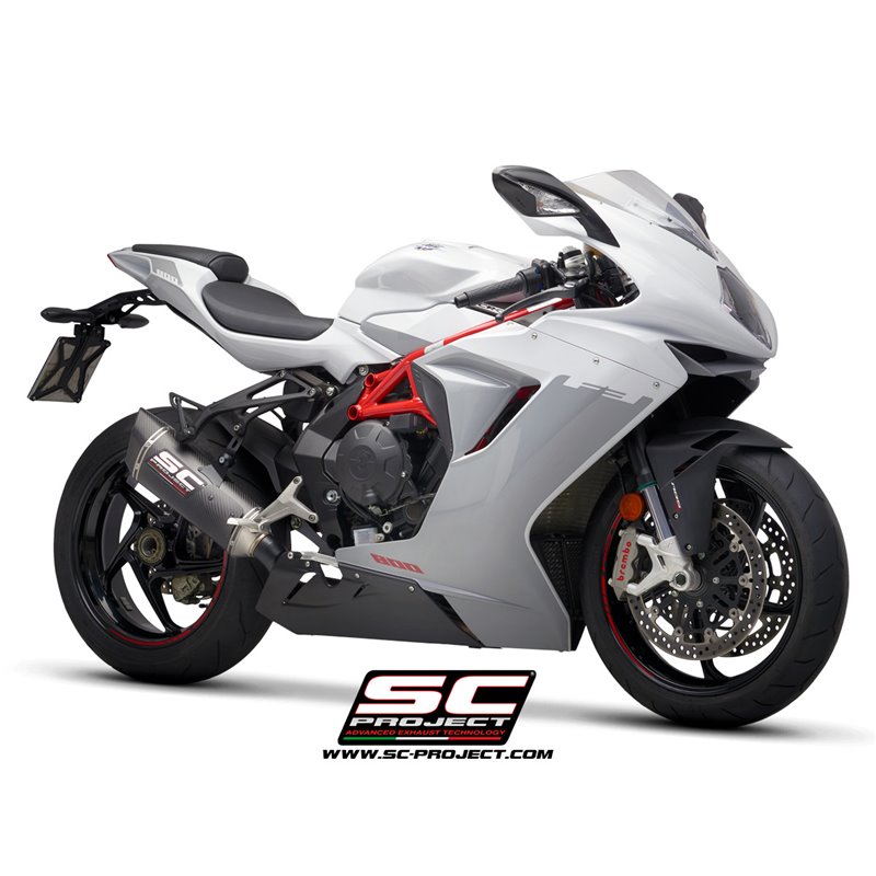 SC-Project Exhaust SC1-R | Carbon | MV Agusta 800 F3
