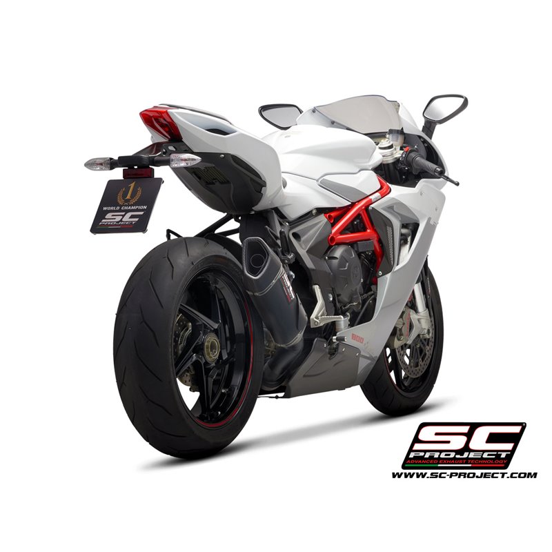 SC-Project Exhaust SC1-R | Carbon | MV Agusta 800 F3