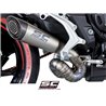 SC-Project Exhaust S1 | Silver | MV Agusta Brutale 675/800