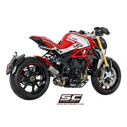 SC-Project Exhaust CR-T | Silver | MV Agusta 800 Dragster