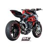 SC-Project Exhaust S1 | Silver | MV Agusta 800 Rivale