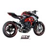 SC-Project Exhaust S1 | Silver | MV Agusta 800 Rivale