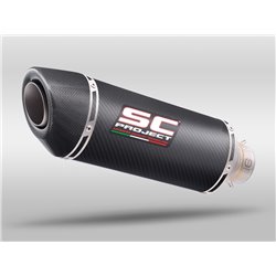 SC-Project Exhaust Oval | Carbon | Moto Guzzi V85 TT
