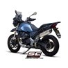 SC-Project Exhaust Oval | Silver | Moto Guzzi V85 TT