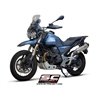 SC-Project Exhaust Oval | Silver | Moto Guzzi V85 TT