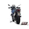 SC-Project Uitlaat X-Plorer II GT | Zilver | Moto Guzzi V85 TT