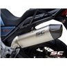 SC-Project Exhaust X-Plorer II GT | Silver | Moto Guzzi V85 TT